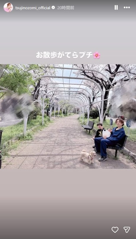 辻希美Instagramストーリーズより