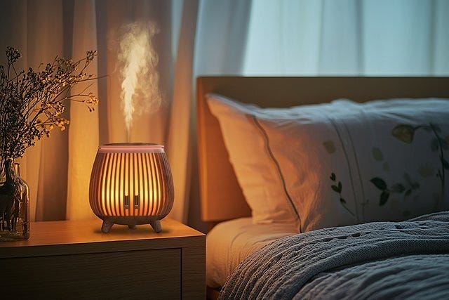 ロフト　新商品　加湿器　ウッドサークル加湿器（グリーンハウス）