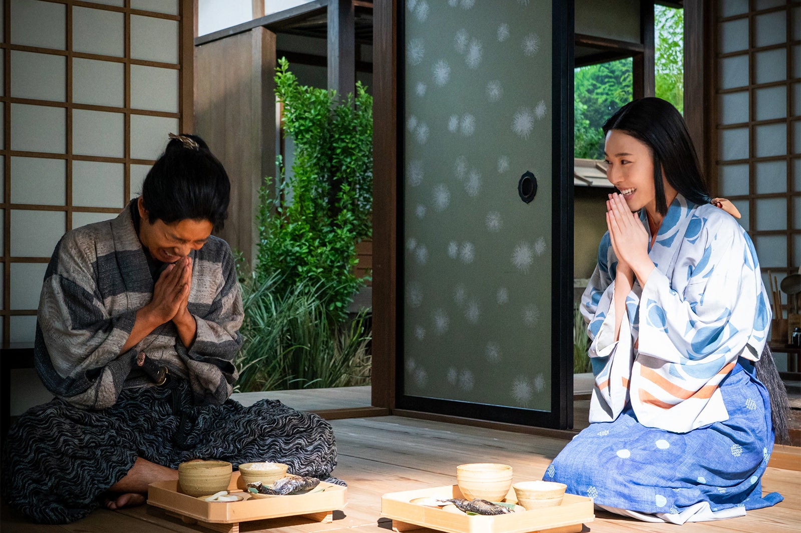 仲野太賀、白石聖「豊臣兄弟！」第8話（C）NHK