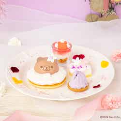 あまあまプレート(チャイロイコグマ)税込1,690円/提供画像