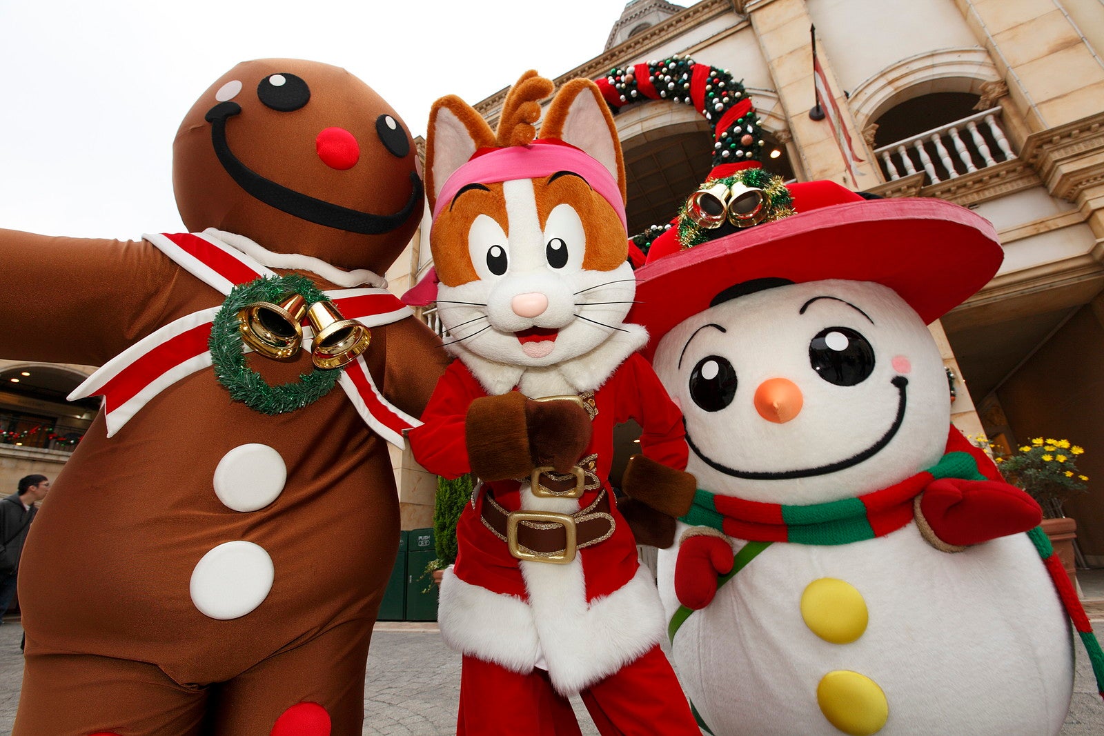 クリスマスキャラクターグリーティング／提供画像