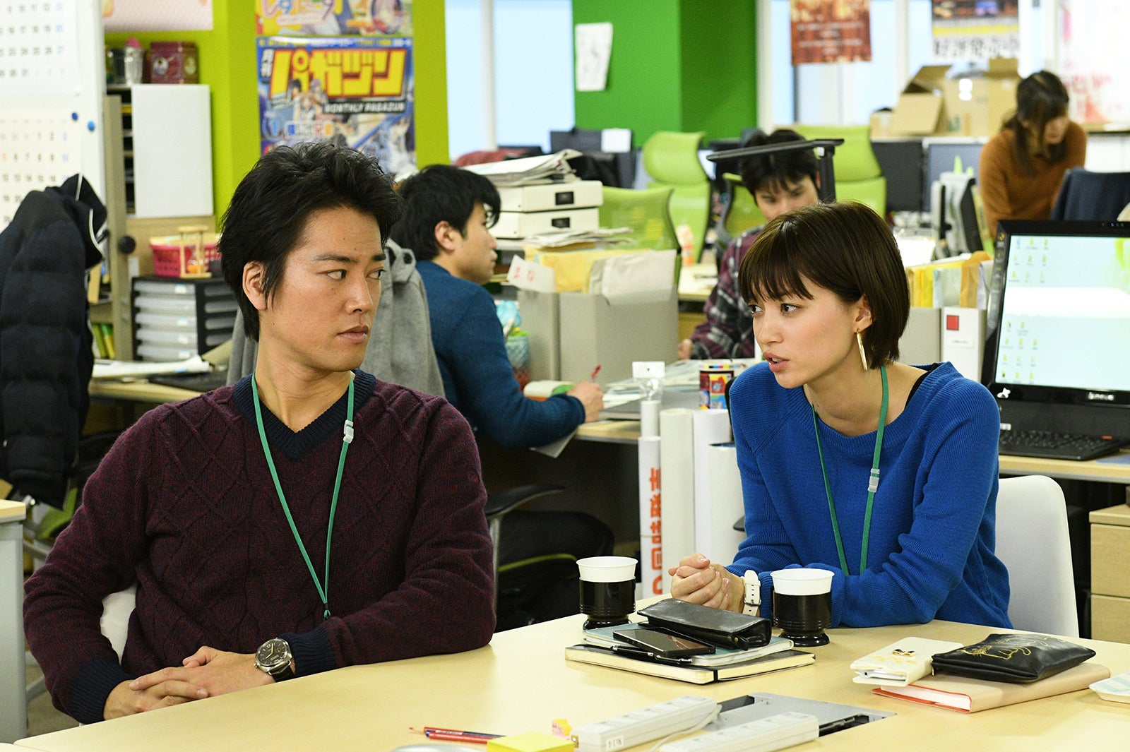 桐谷健太、田中真琴（C）TBS