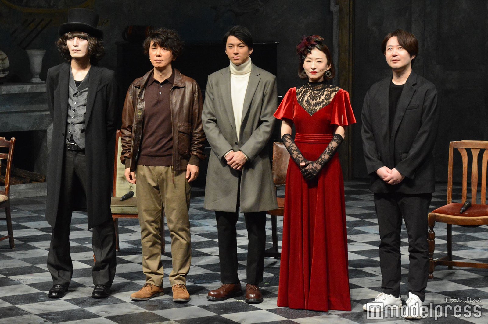 志磨遼平、ユースケ・サンタマリア、山田裕貴、松雪泰子、眞鍋卓嗣 （C）モデルプレス