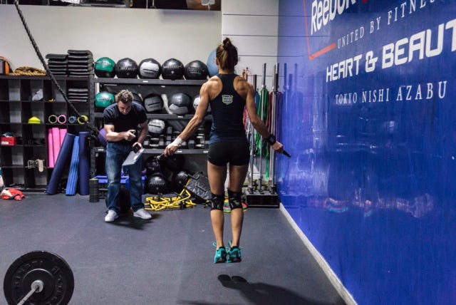 トレーニングの様子(提供写真)