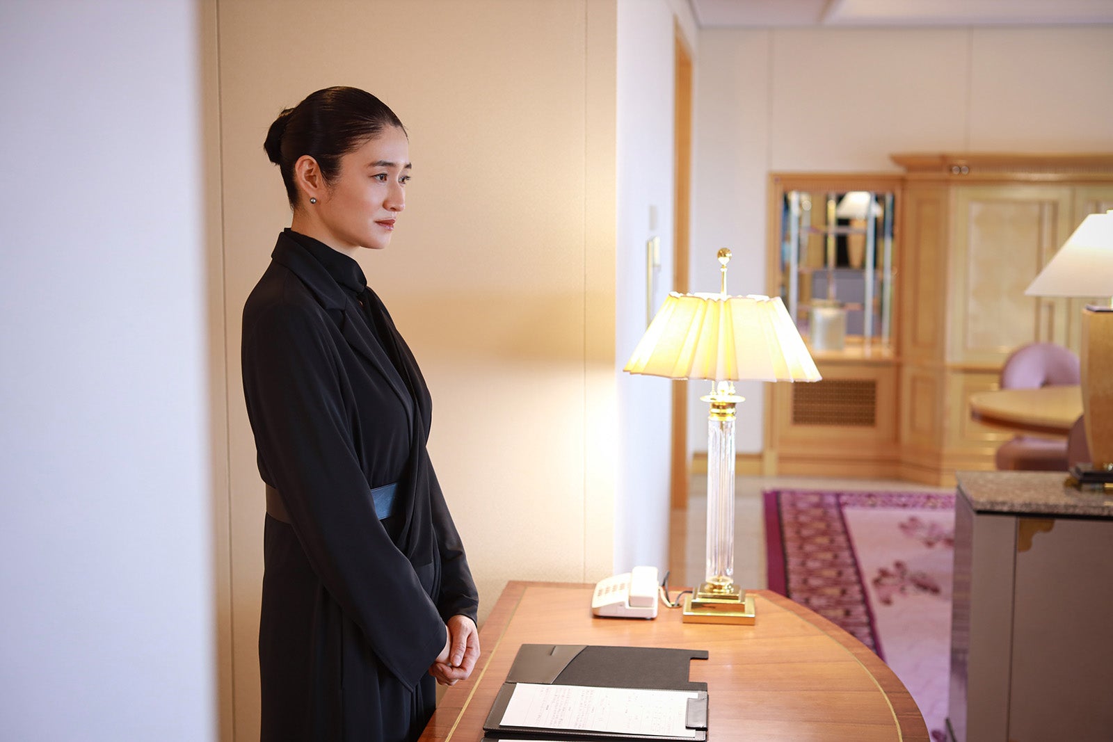 小雪「スカイキャッスル」第1話より（C）テレビ朝日