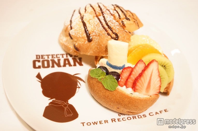 渋谷“コナンカフェ”、コナンや怪盗キッドとのコラボメニューが