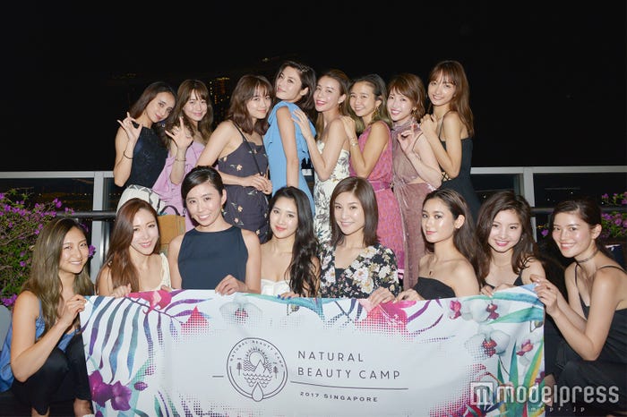「Natural Beauty Camp 2017 in Singapore」参加者たち (C)モデルプレス