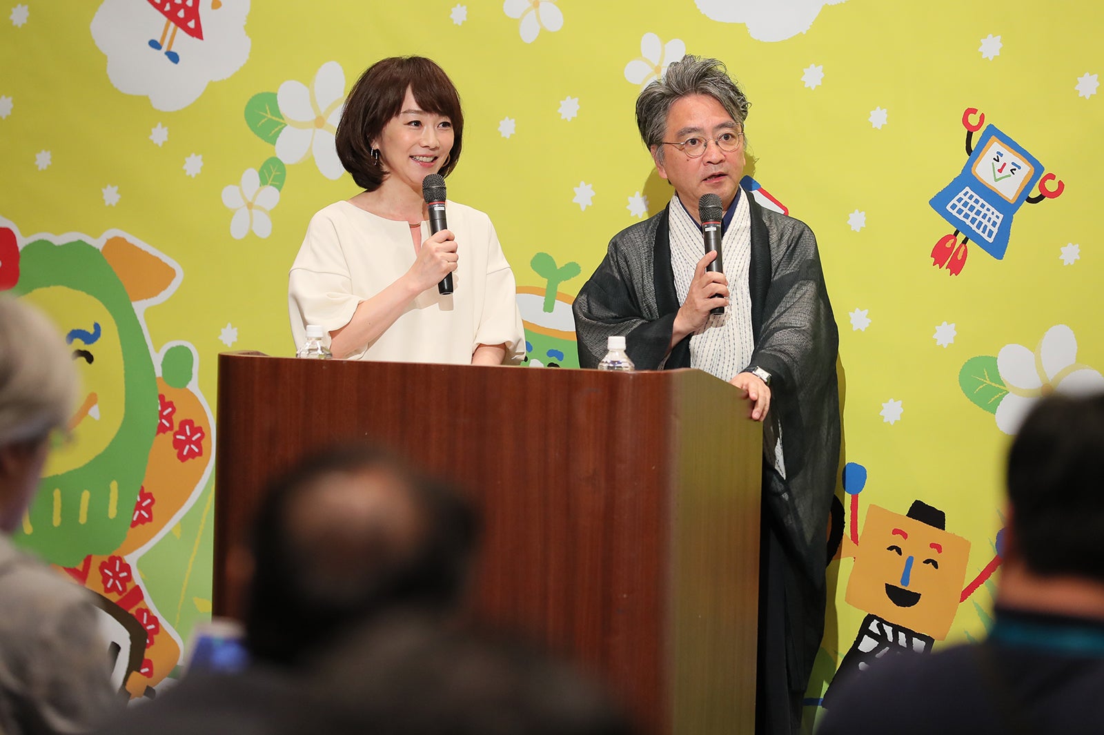 「Laugh ＆ Peace_Mother powered by NTT Group」会見（提供写真）