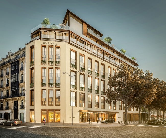 ブルガリ、フランス・パリに新ホテル　2020年開業へ／画像提供：ブルガリ ジャパン