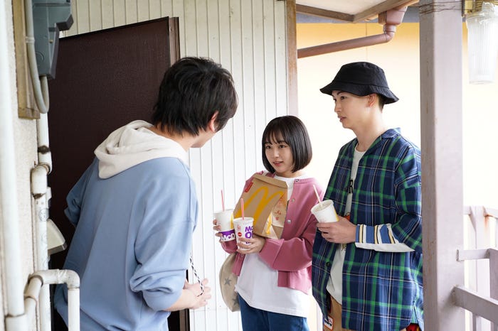 濱田龍臣、なえなの、綱啓永 (C)カンテレ