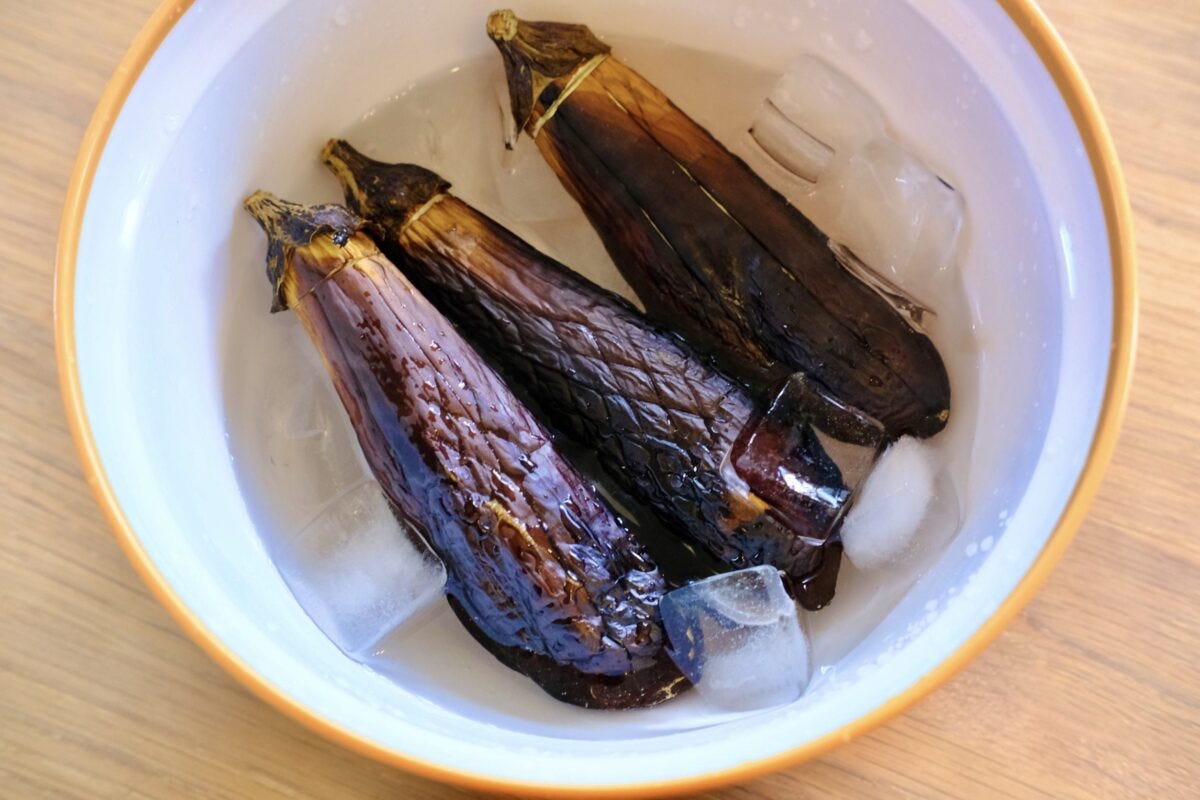 ロバート馬場　焼きナス