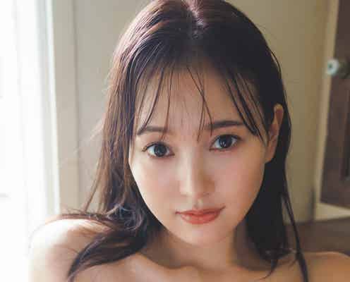 “朝ドラ出演も話題”兒玉遥、透明素肌際立つキャミソール姿 2年ぶり「週プレ」登場