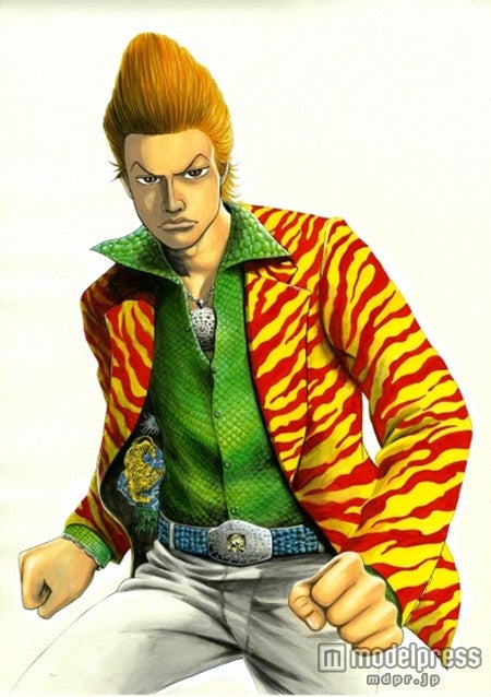 漫画「土竜(モグラ)の唄」（生田斗真演じる主人公・玲二）