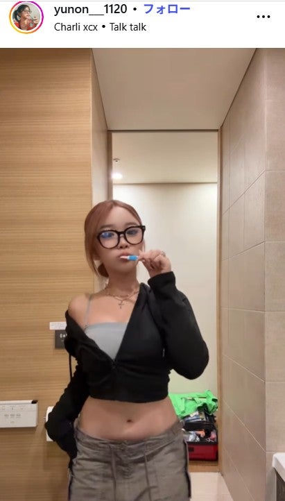 中島結音Instagramより