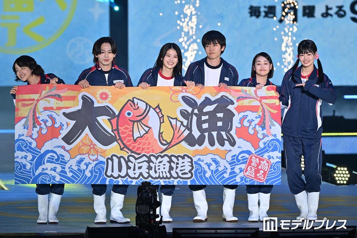 夏目透羽、山下永玖、出口夏希、黒崎煌代、西本まりん、、ゆめぽて(C)モデルプレス