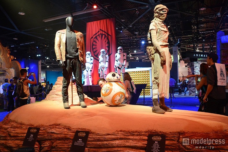 スター・ウォーズ最新作の展示