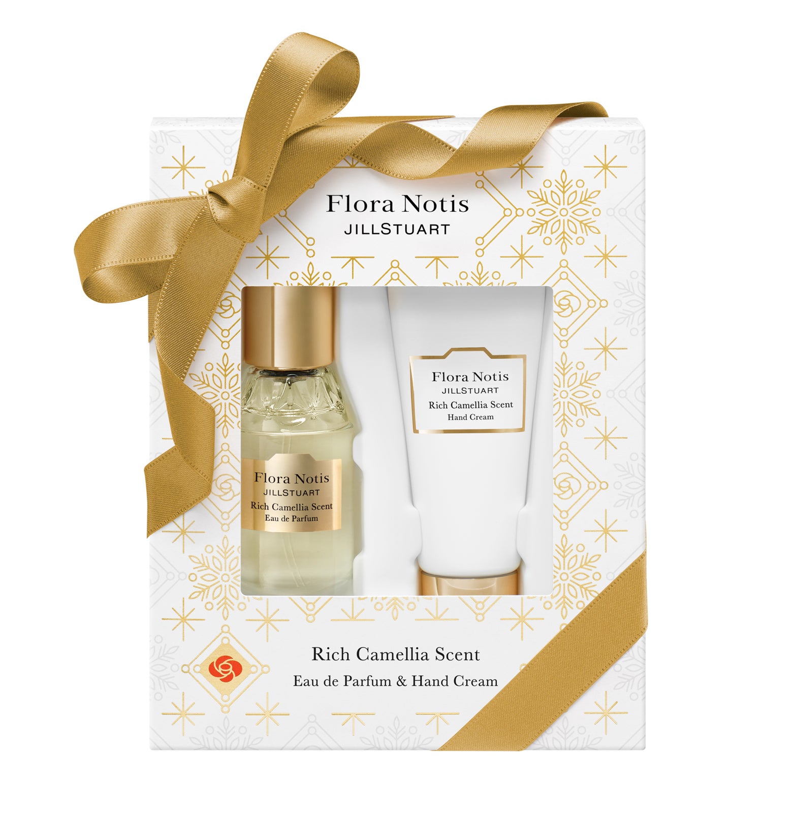 「オードパルファン＆ハンドクリーム リッチカメリア」（C）Flora Notis JILL STUART