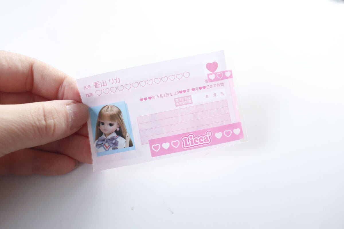 ダイソーのマイナンバーカード用クリアケース