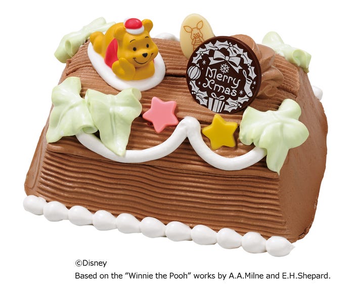 ‘くまのプーさん’ デコレーションノエル3,500円/画像提供:B-R サーティワン アイスクリーム