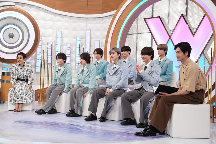 有働由美子、なにわ男子、松下洸平(C)日本テレビ