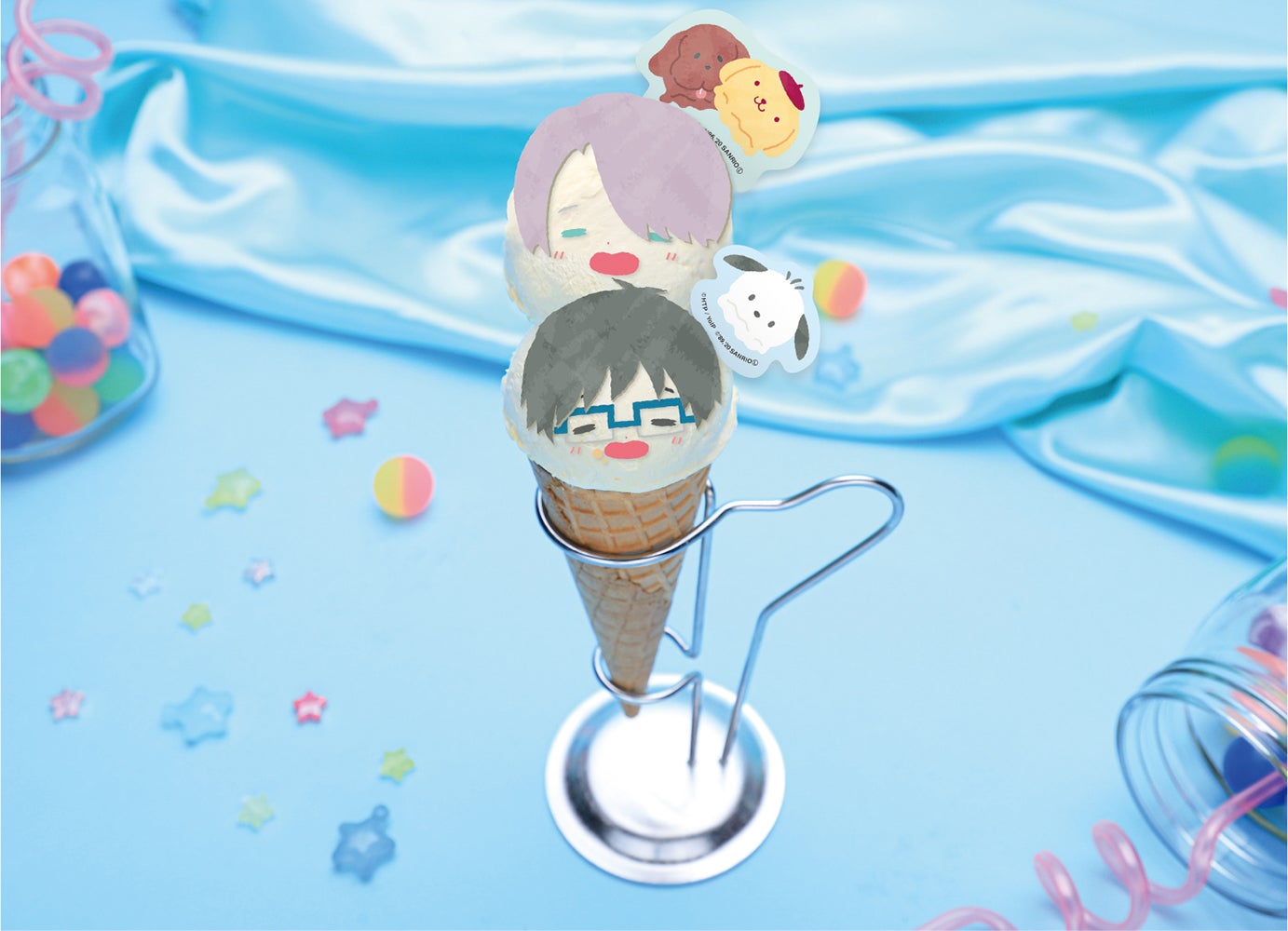 ダブルアイスクリーム 1,199円（提供画像）