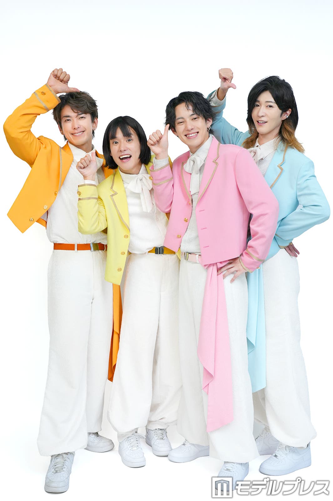 (左から)じん、おヨネ、ケンケン、サカイJr./モナキ(C)モデルプレス
