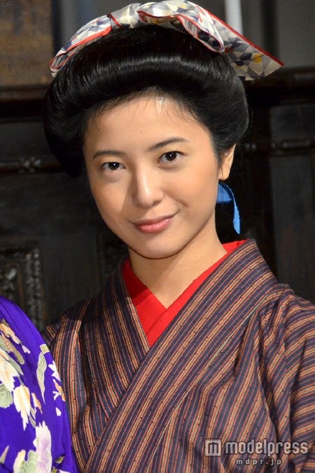 NHK連続テレビ小説「花子とアン」（3月31日より）の取材会に出席した吉高由里子