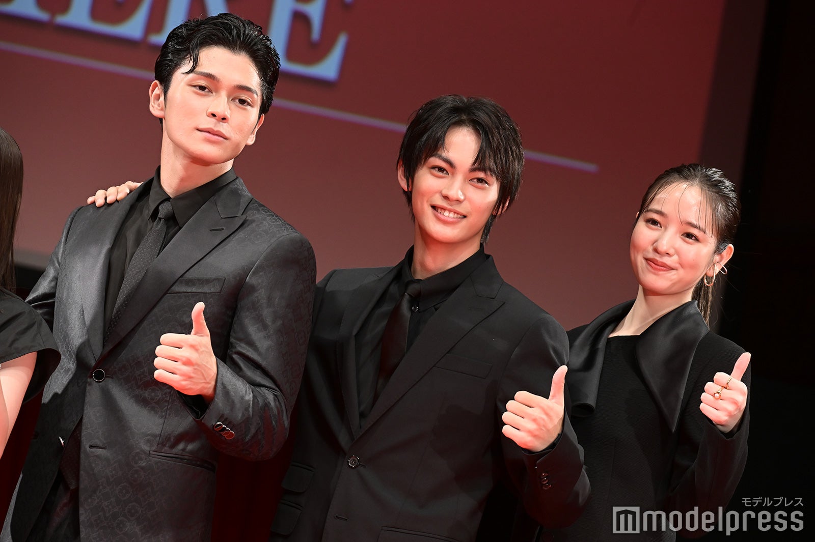 眞栄田郷敦、神尾楓珠、横田真悠（C）モデルプレス