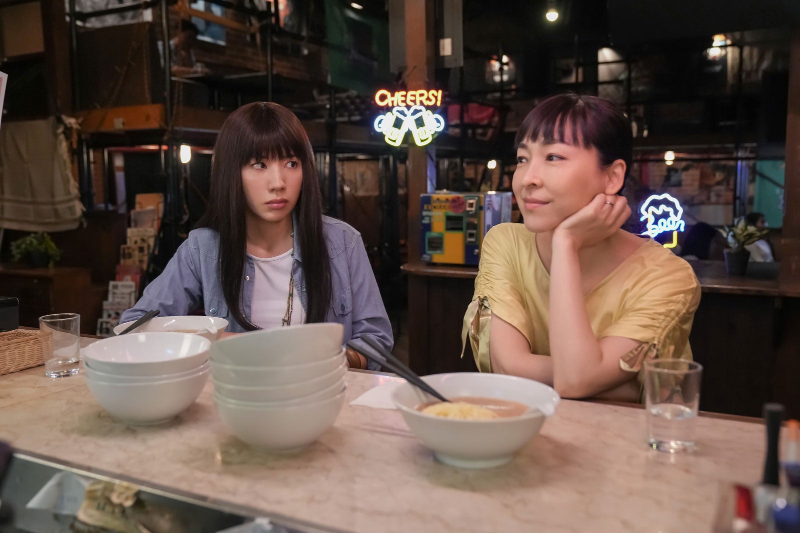 仲里依紗、麻生久美子「おむすび」第18話（C）NHK