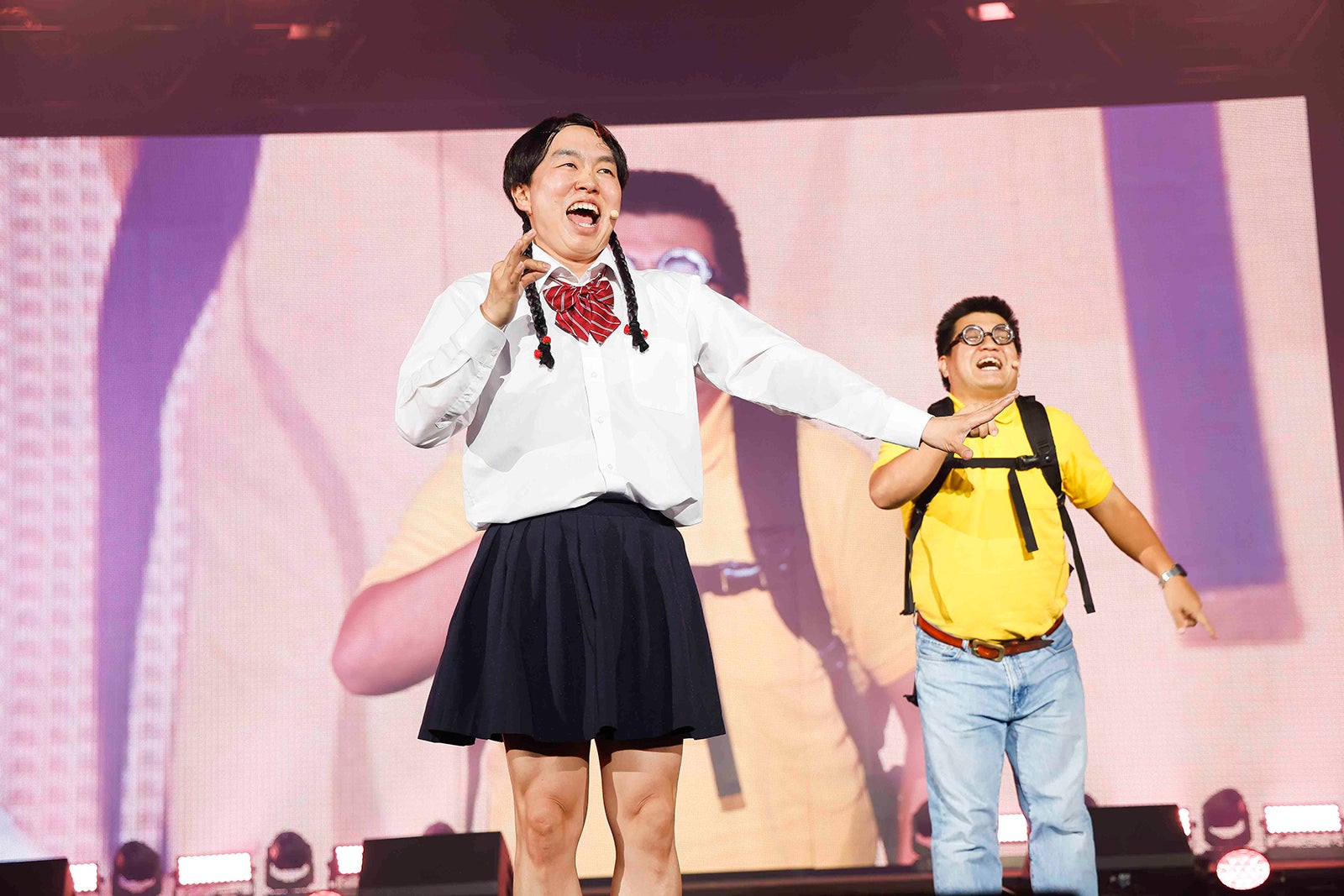 如月マロン（ジェラードン）／第二部「CHOCO FES 2025」（C）吉本興業