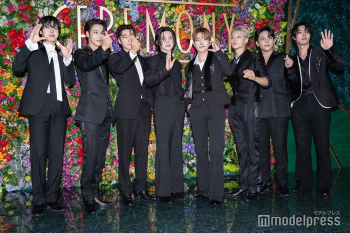 ユンホ、ソンファ、サン、ヨサン、ホンジュン、ウヨン、ジョンホ、ミンギ/ATEEZ(C)モデルプレス