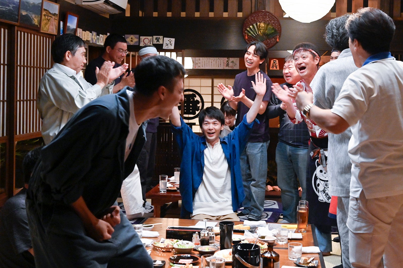 中村倫也「ハヤブサ消防団」第1話より（C）テレビ朝日