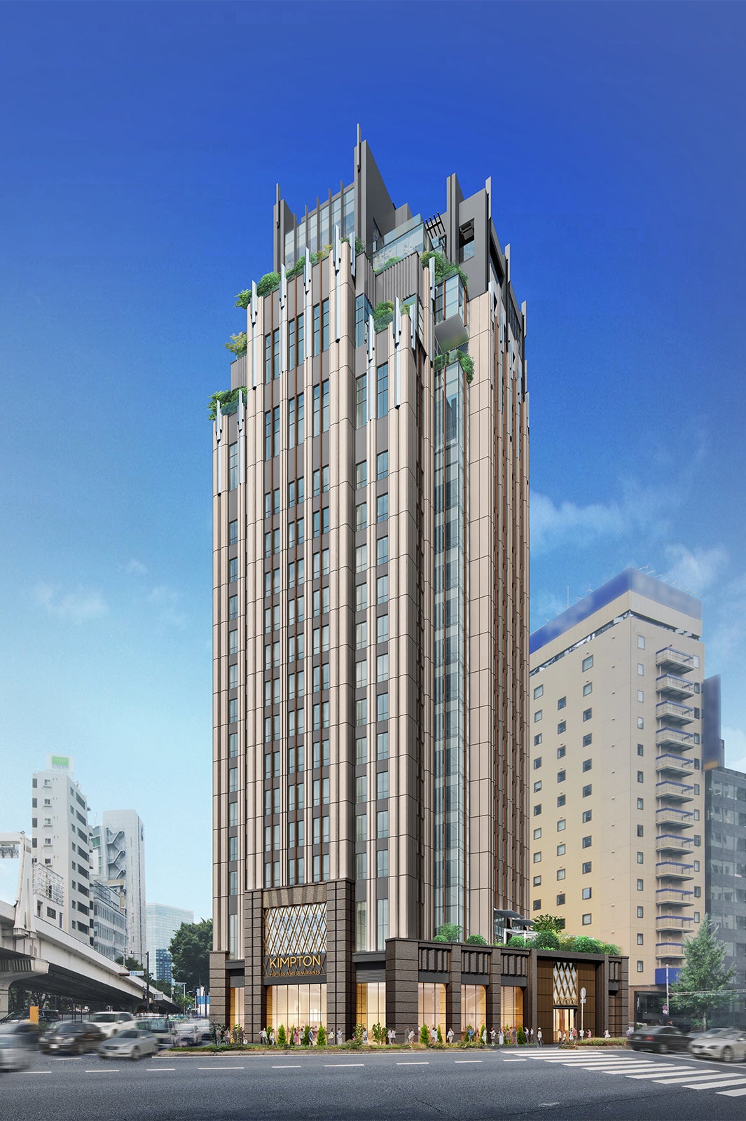 日本初上陸ブティックホテル「キンプトン東京・新宿」2020年開業へ