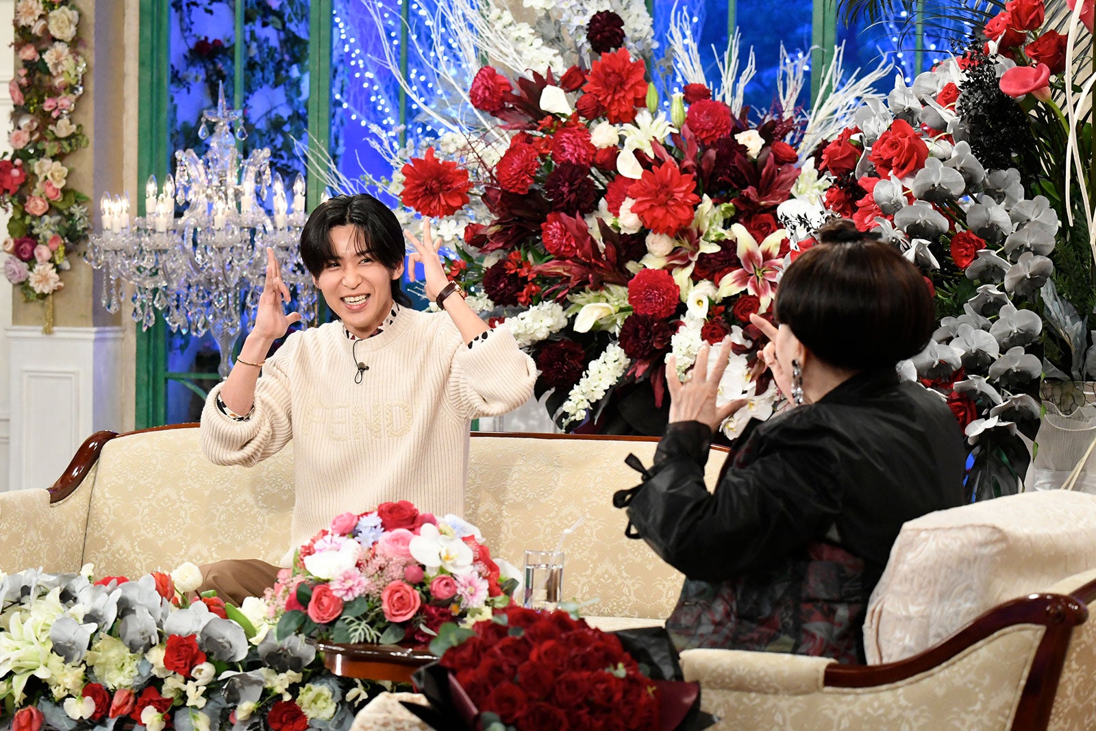 目黒蓮、黒柳徹子（C）テレビ朝日