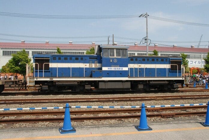 旅客鉄道各社のほか神奈川臨海鉄道の展示もある