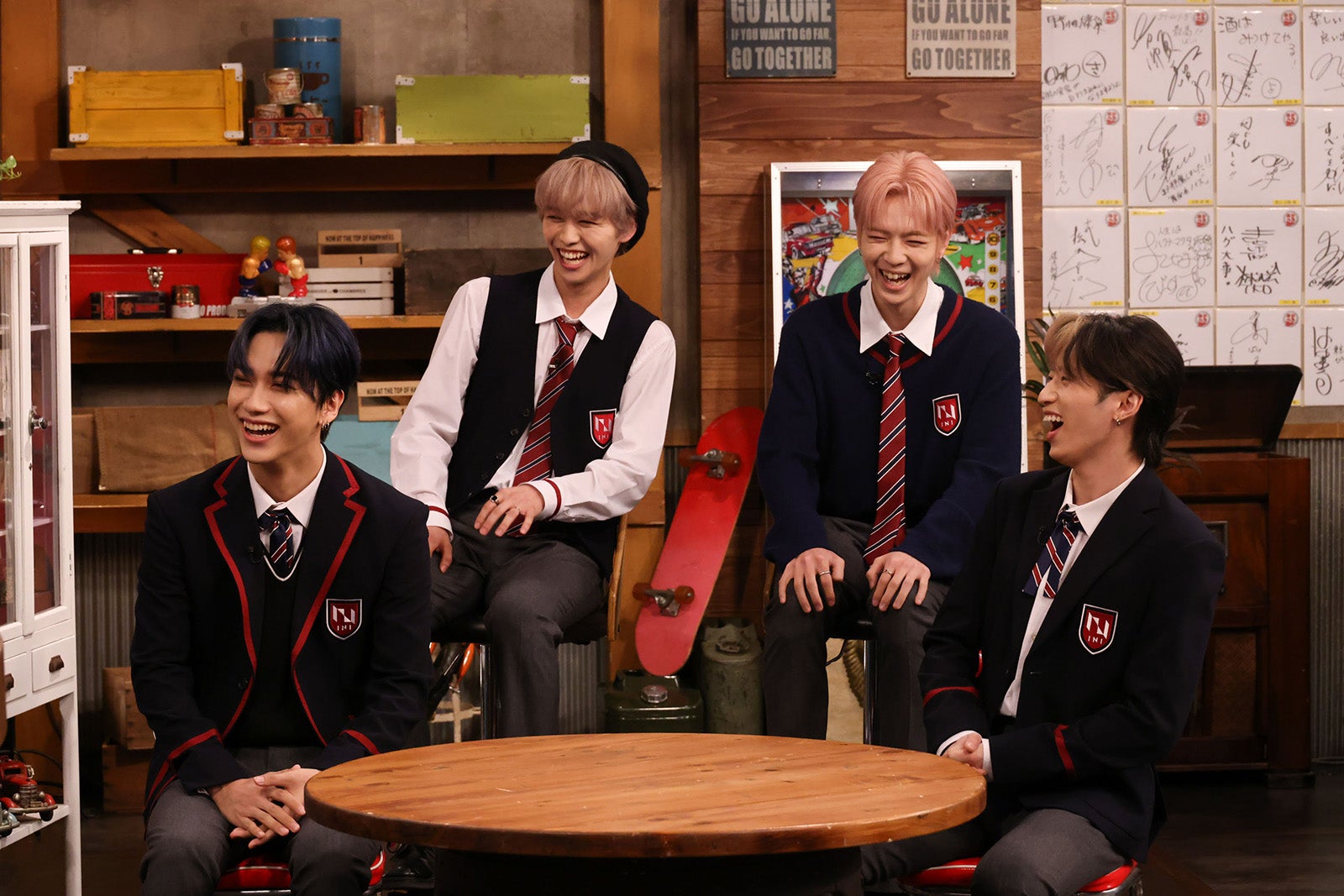 （左から）池崎理人、後藤威尊、佐野雄大、許豊凡（C）カンテレ