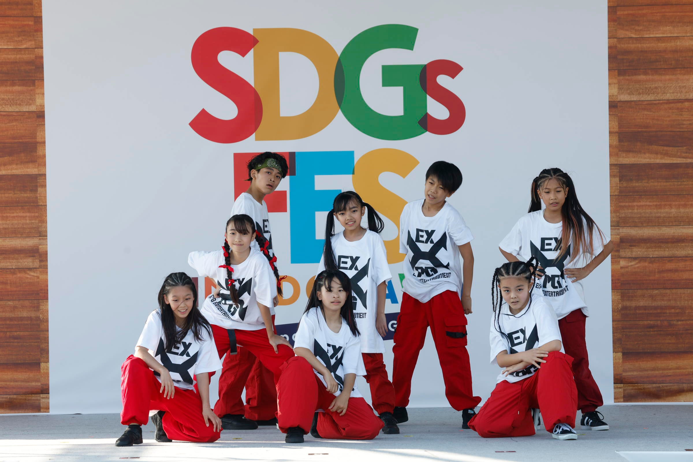 「EXILE TETSUYA with EXPG」の様子（C）SDGs FES in EDOGAWA 2023