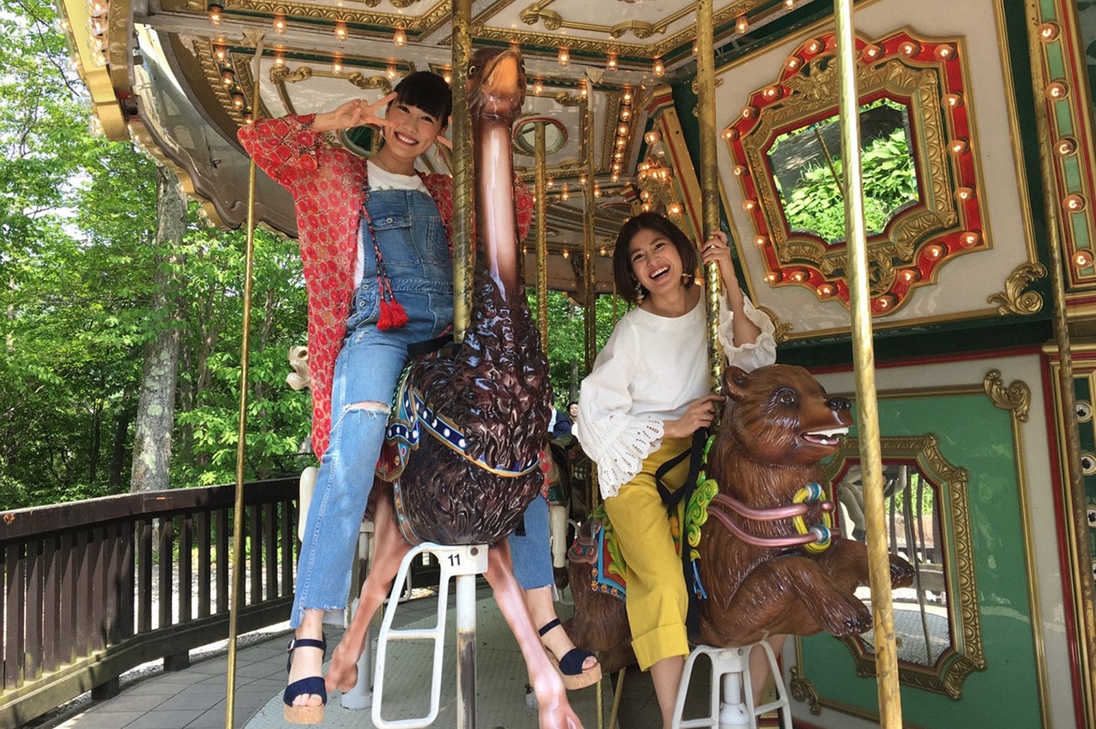 ももクロ高城れに＆寺本愛美、相思相愛コンビで山梨2人旅へ　念願の“対決”も実現