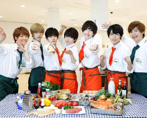 なにわ男子、7人全員揃って初ロケ “レジェンド”に手料理振る舞う