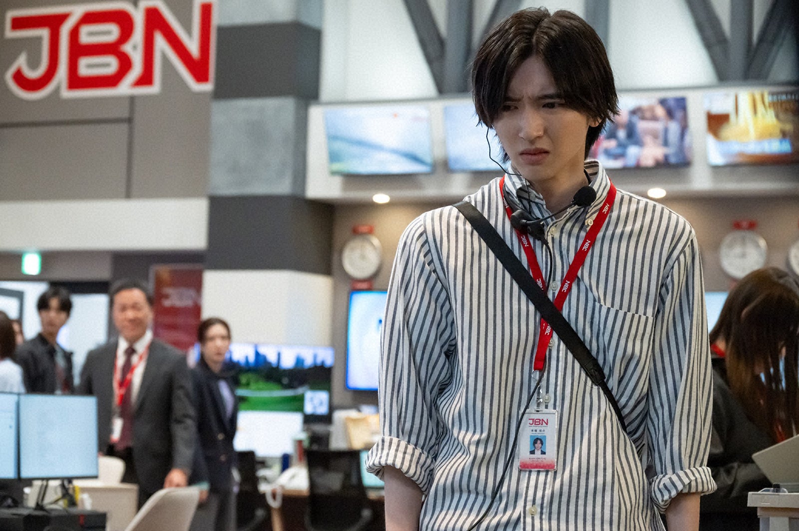 道枝駿佑「キャスター」第3話（C）TBS