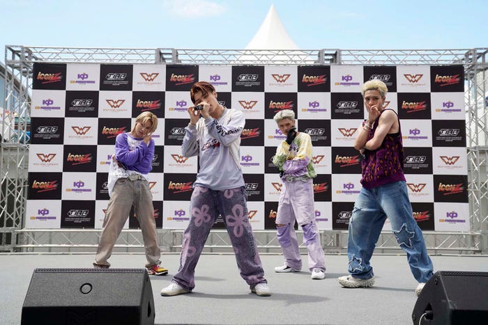 WOLF HOWL HARMONY(左から)HIROTO、GHEE、RYOJI、SUZUKI(提供写真)