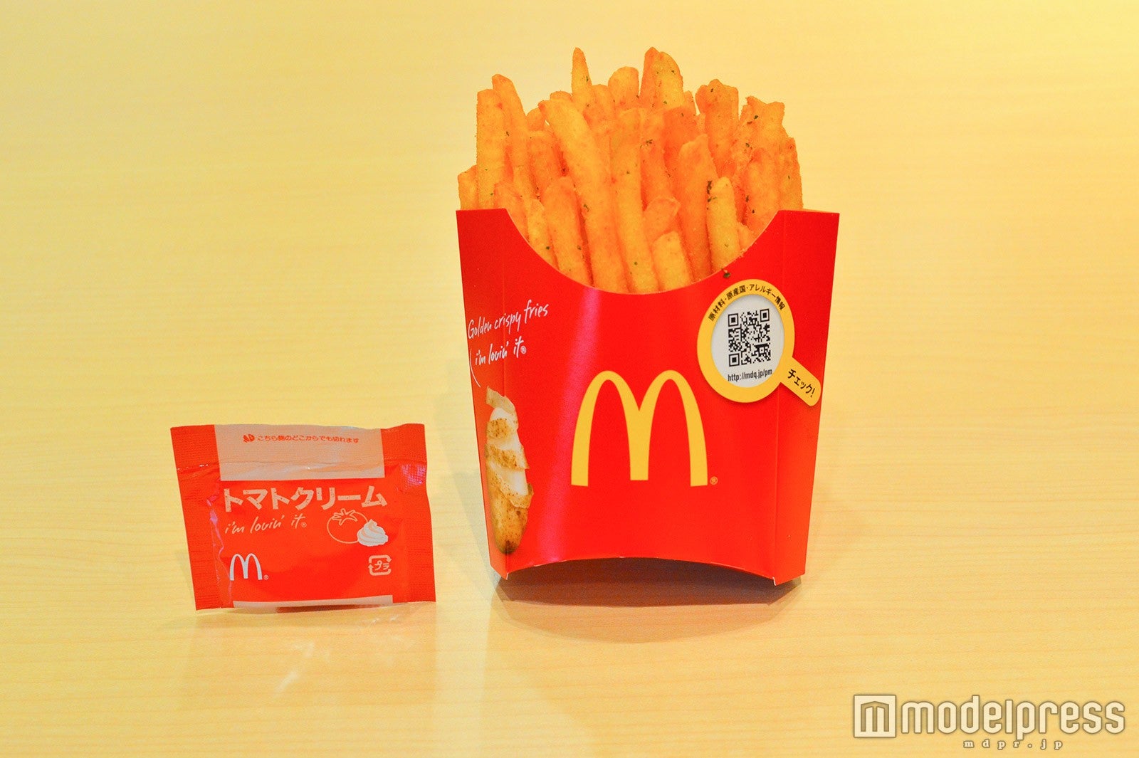 シャカシャカポテト トマトクリーム（C）モデルプレス