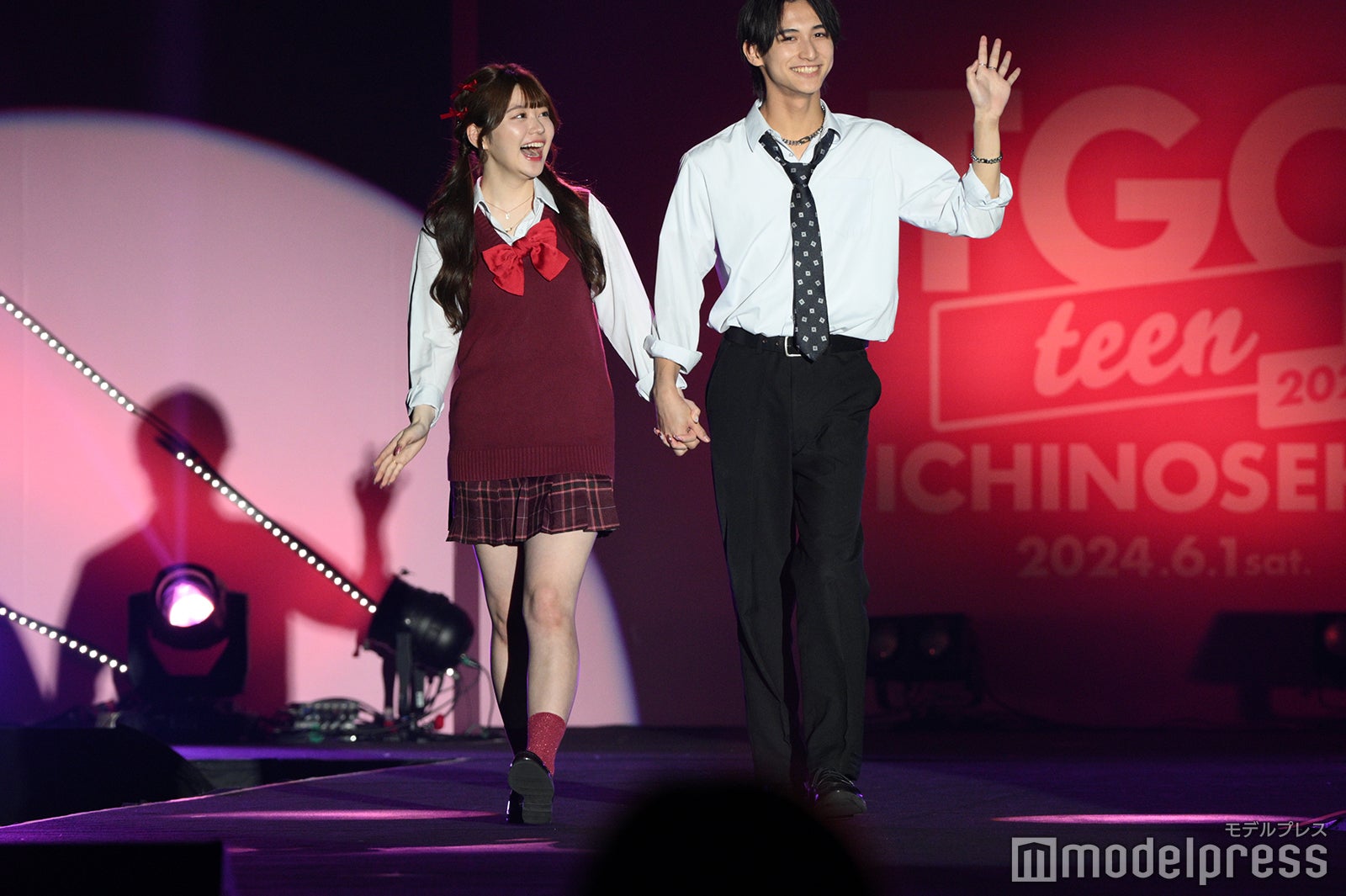 りんか、植野花道（C）モデルプレス