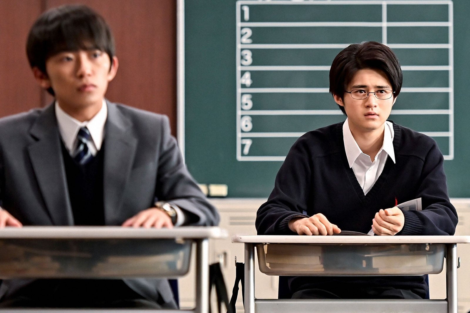 加藤清史郎、鈴鹿央士「ドラゴン桜」第7話より（C）TBS