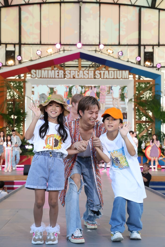 「お台場冒険王2023 SUMMER SPLASH!TOKYO GIRLS COLLECTION〜」フィナーレの様子(提供写真)