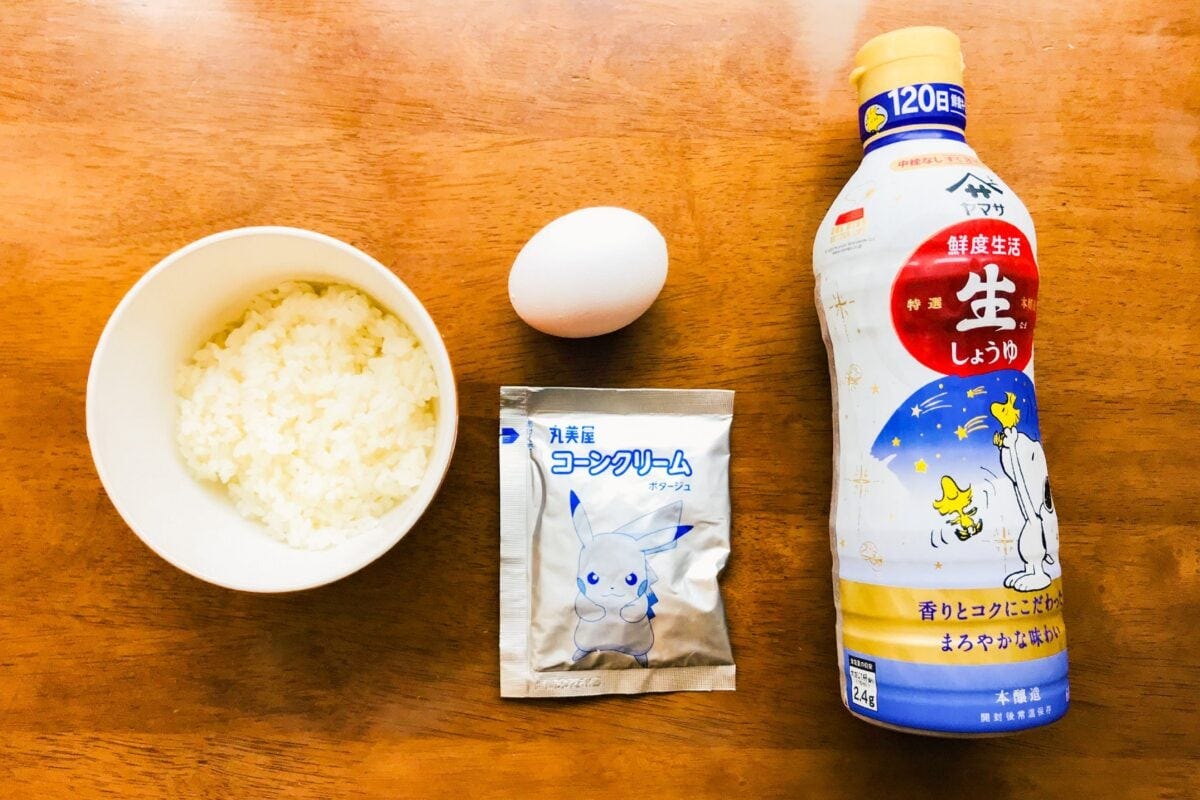 コーンクリームTKG