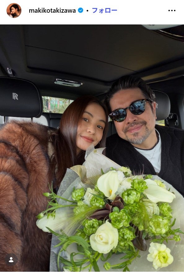 滝沢眞規子Instagramより