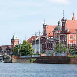 水の都ヴロツワフを水面から満喫できるオドラ川クルーズ(写真:升谷玲子)