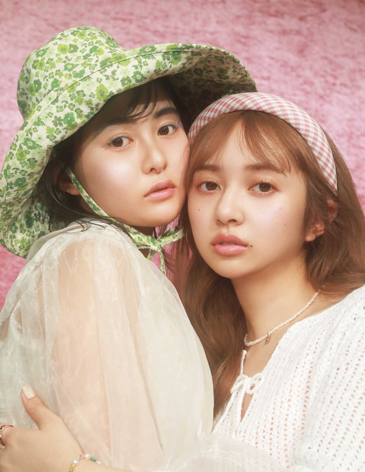 頓知気さきな、小宮有紗（提供写真）