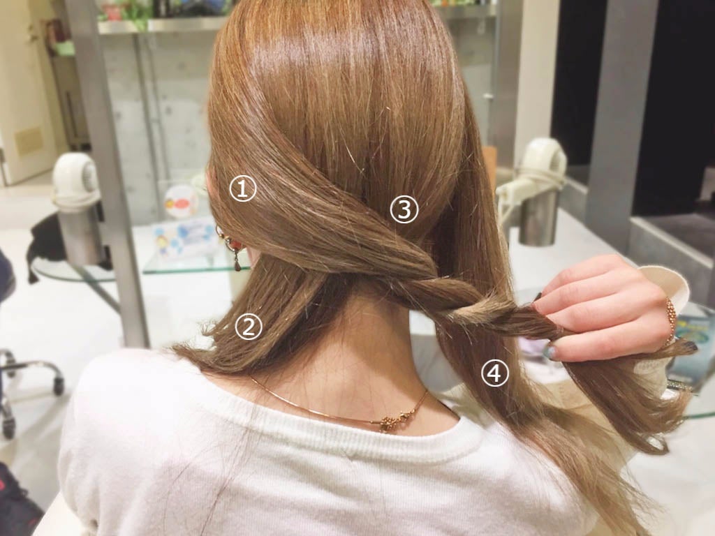 ロープ編みの簡単やり方 かわいいヘアアレンジ集 ボブからポニーテールまで